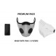 Masque antipollution premium AIRTREND – Ventilateur détable électronique